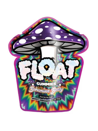 Bohemian Berry Float Mushroom Gummies + Delta 9 THC 100mg