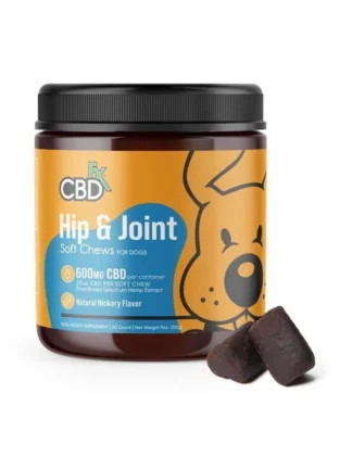 CBDfx Hip & Joint Soft Chews For Dogs 600mg CBD