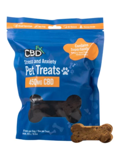 CBDfx Pet Treats 450 mg CBD