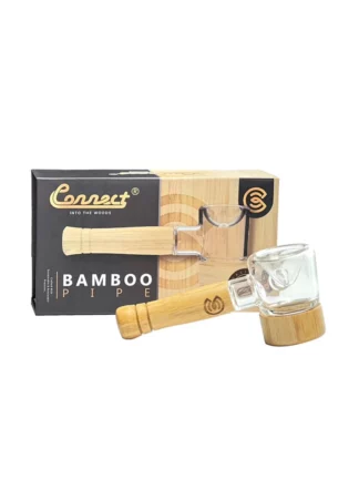 Connect Bamboo Spoon Hand Pipe