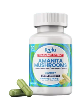 Clarity Feela 1:2:1 Ratio Amanita Mushroom Capsules 10500mg