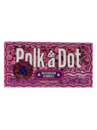 Frozen Grape PolkaDot Magic Mushroom Belgian Magic Blend Chocolate