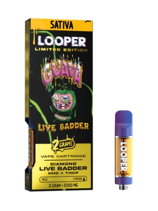 Guava Looper Limited Edition Diamond Live Badder HHC+THC-P Vape 2G