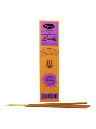 Lavender Ppure Nag Champa USA Extra Thick Incense Sticks