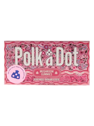 Lychee Sour Fizz PolkaDot Magic Mushroom Belgian Magic Blend Chocolate