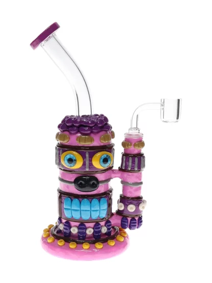 Monster Bent Neck Water Pipe purple