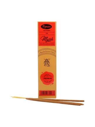 Myrrh Ppure Nag Champa USA Extra Thick Incense Sticks