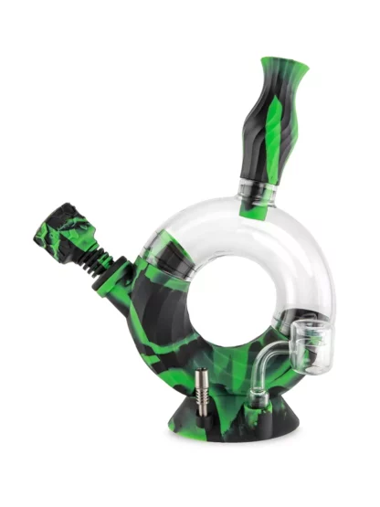 Ooze Ozone 4-In-1 Nectar Collector Silicone Vape Ooze Ozone 4-In-1 Nectar Collector Silicone Vape Chameleon