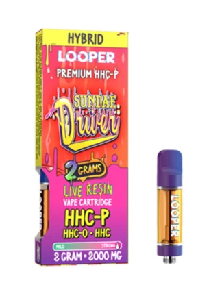Sundae Driver Looper Premium HHC-P+HHC-O+HHC Live Resin Vape 2G