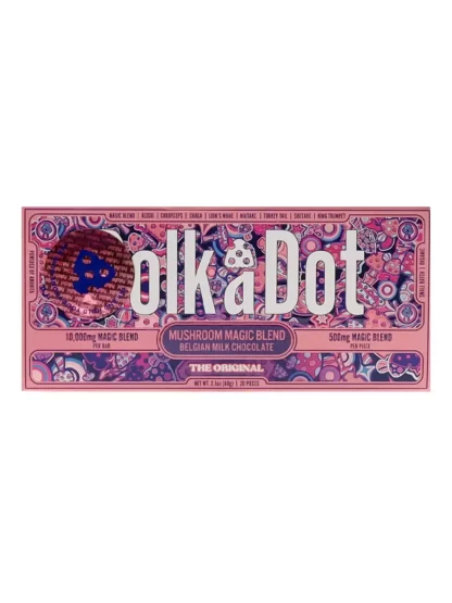 The Original PolkaDot Magic Mushroom Belgian Chocolate