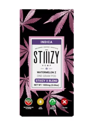 Watermelon Z Indica STIIIZY x Blend Hemp Pods 1G