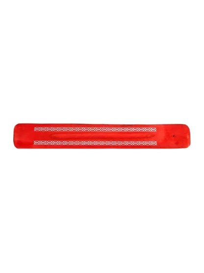 Wooden Incense Holder Red