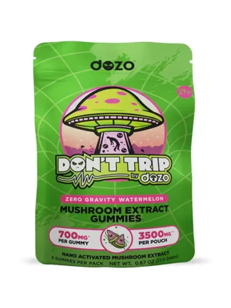 Zero Gravity Watermelon Dozo Don't Trip Mushroom Gummies 3500MG