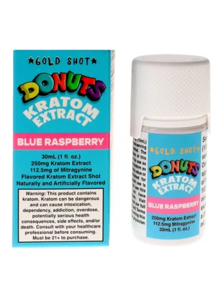 Blue Raspberry Donuts Kratom Extract 30ml 250mg