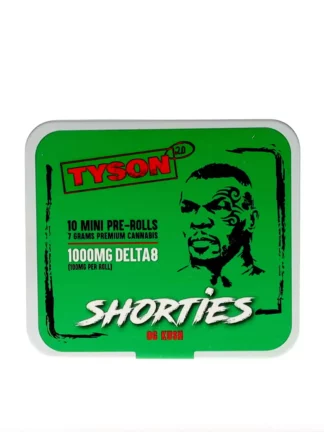 OG Kush Tyson 2.0 Shorties Delta 8 Pre-Rolls 7G