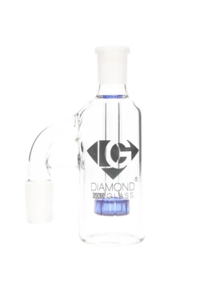 6 Diamond Glass Meta 90 Degree 19MM Ash Catcher