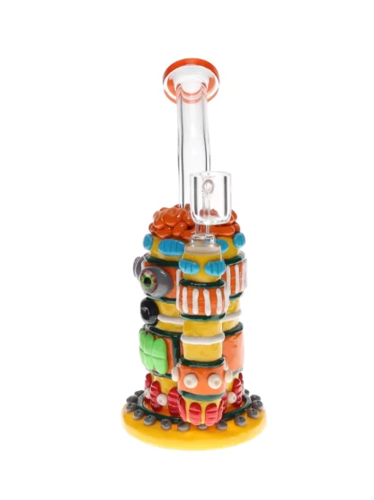 Monster Bent Neck Water Pipe side