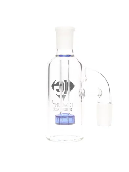 6 Diamond Glass Meta 90 Degree 19MM Ash Catcher back