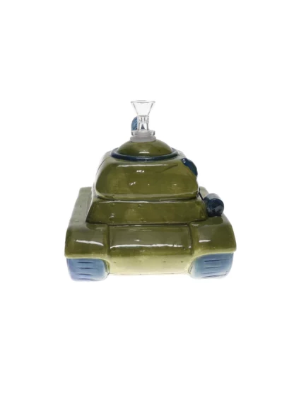 Tank Shape Ceramic Water Pipe Back