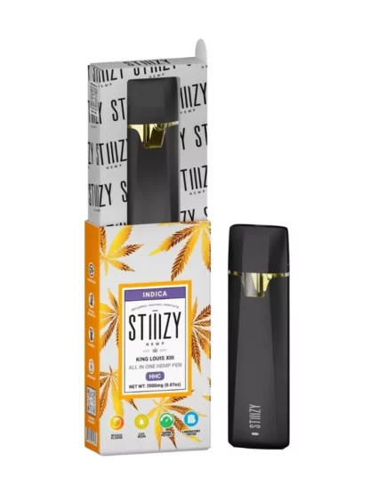 king Luis XIII STIIIZY HHC All-in-One Hemp Pen 2G Open
