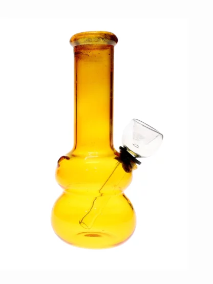 5 Mini Colorful Balls Water Pipe tranparent Yellow