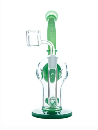 8 NEU Concentrate Rig Showerhead Globe Water Pipe Jade