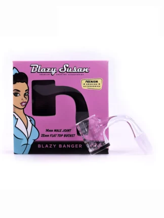 Blazy Susan Quartz Banger 14mm Male Joint box