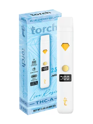 Blue Cherry Gelato Torch THC-A Live Rosin Disposable 2.5G