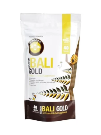 Bumble Bee Bali Gold Kratom Capsules