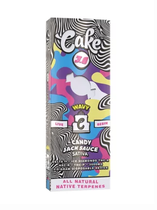 Candy Jack Sauce Cake Wavy Live Resin Disposable 3G