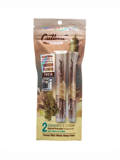Cookies & Cream Cutleaf THC-A Pre Rolls 2G