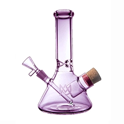 Glass Purple Bongs
