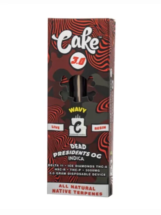 Dead Presidents OG Cake Wavy Live Resin Disposable 3G