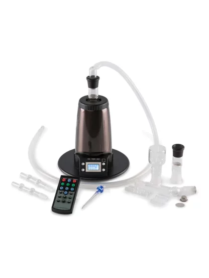 Arizer Extreme Q Versatile Desktop Vaporizer With Remote Control Open