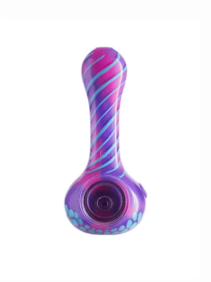 Eyce Oraflex Spoon Pipe Flower Purple