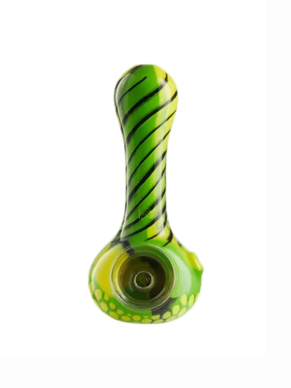 Eyce Oraflex Spoon Pipe Green Black Yellow