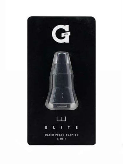 G Pen Elite Water Pipe 'Peace' Adapter Black