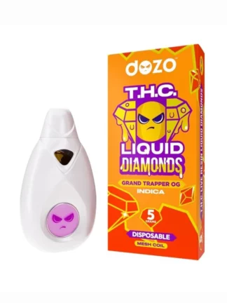 Grand Trapper OG Dozo Liquid Diamonds Mesh Coil Vape 5G
