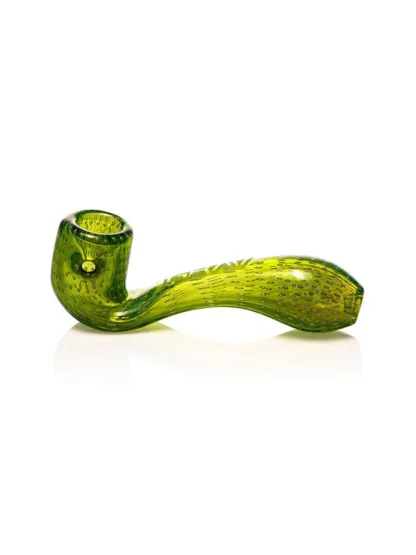 Grav Bubble Trap Mini Sherlock Hand Pipe Green