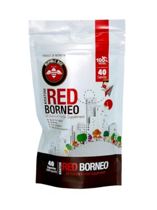 Bumble Bee Red Borneo Kratom Capsules