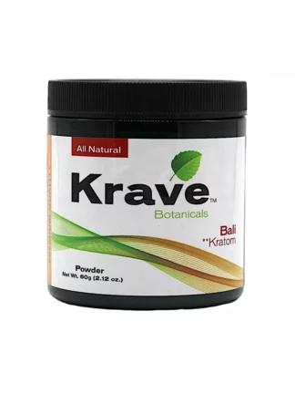 Krave Botanicals Bali Kratom Powder 60g
