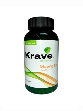 Krave Botanicals Maeng Da Kratom Capsules 300