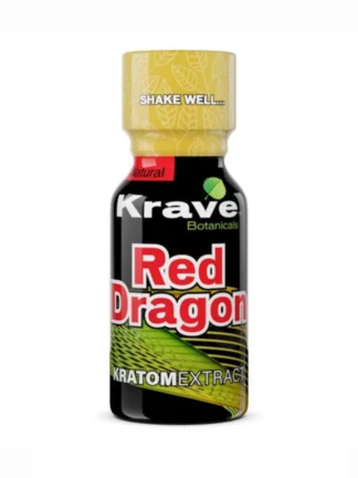Red Dragon Krave Botanicals Kratom Extract 10ml