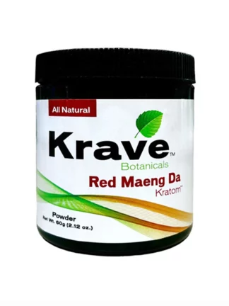 Krave Botanicals Red Maeng Da Kratom Powder 60g