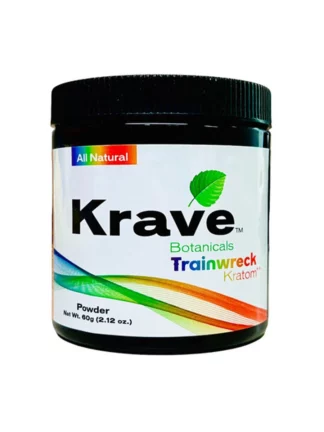 Krave Botanicals Trainwreck Kratom Powder 60g