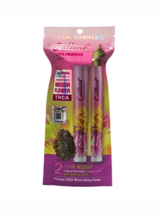 Pink Kush Cutleaf THC-A Pre Rolls 2G