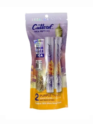 Purple Tangie Cutleaf THC-A Pre Rolls 2G