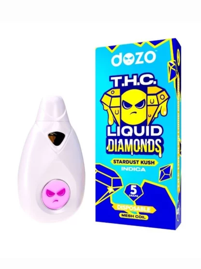 Stardust Kush Dozo Liquid Diamonds Mesh Coil Vape 5G