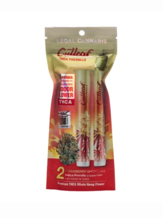 Strawberry Shortcake Cutleaf THC-A Pre Rolls 2G