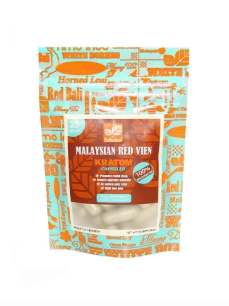 The Betterleaf Malaysian Red Vein Kratom Capsules 35pcs